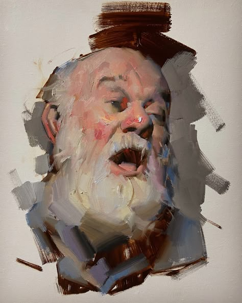 Old Man, A Man, Oil Painting, On Instagram, Instagram, Art