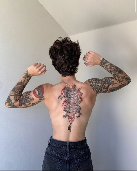 Vasiliki Halastaras, Natur Tattoo Arm, Torso Tattoos, Naruto Tattoo, Back Tattoos For Guys, Cool Tattoos For Guys, Black Ink Tattoos, Back Tattoos, Dope Tattoos