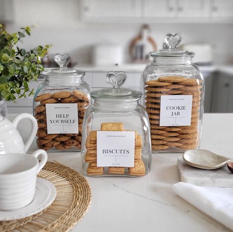 Kitchen storage jars