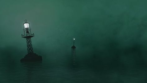 Sunless Sea Aesthetic, Fallen London Aesthetic, Sea Monster Aesthetic, Lighthouse Aesthetic Dark, Sea Green Aesthetic, Dark Sea Aesthetic, Lovecraft Aesthetic, Sunless Skies, Dark Nautical Aesthetic