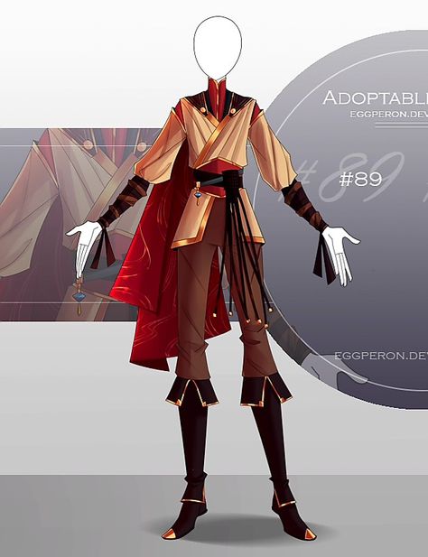 Fire Fantasy Outfit Male, Fire Clothes Drawing, Male Fantasy Clothing Design Red, Fire Inspired Outfits Men, Fire Themed Outfits Drawing, Fire Bender Outfit Male, Rouge Outfits Dnd Male, Fire Themed Outfits Men, Fantasy Outfit Ideas Male