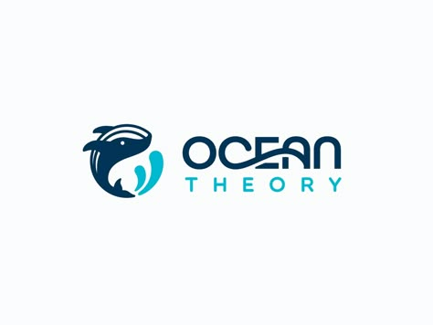 Ocean Theory - Final by Alfrey Davilla | vaneltia on Dribbble Pool Logos, Swim Logo, World Ocean Day, Travel Agency Logo, Typography Tshirt Design, Agency Logo, Water Station, Simple Illustrations, Whale Logo