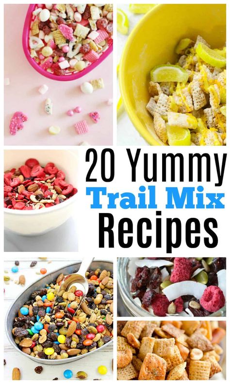 Party Trail Mix Recipes, Trailmix Snacks, Trail Mix Kids, Sweet Trail Mix, Homemade Trail Mix Recipes, Healthy Snack Mix, Trail Mix Snack, Dehydrated Foods, Trail Mix Recipes