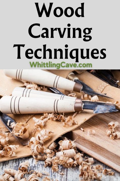 Elevate your wood carving skills with our comprehensive guide to essential techniques. From relief carving to whittling, learn the methods that will help you transform simple wood into intricate artworks. #WoodCarvingTechniques #CarvingSkills #WoodArt #CraftingGuide Wood Carving Techniques, Woodcarving Ideas Simple, Wood Carving Art For Beginners, Whittling Projects For Beginners, Beginner Wood Carving, Gnome Projects, How To Carve Wood, Whittling Patterns, Power Carving Tools