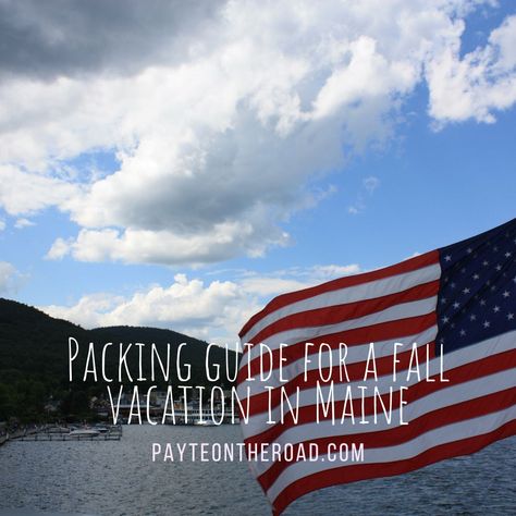 Are you travelling to Maine this fall? I've got the best packing guide for a fall vacation in Maine just waiting for you! #Fallvacation #maine #packingguide What To Pack For Maine In The Fall, Packing For Maine In October, Packing For Maine In September, Maine Packing List Fall, What To Wear In Maine In September, Maine Fall Vacation, Maine In Fall, Vacation In Maine, Maine In The Fall