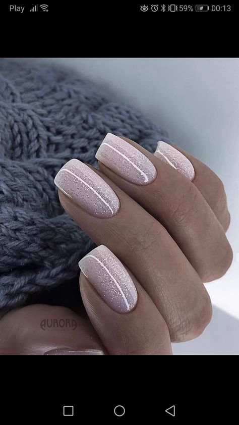 Sqaure Nails, Square Nail Designs, Short Square Nails, Her Nails, Shiny Nails, Fabulous Nails, Chic Nails, Short Acrylic Nails, Dope Nails