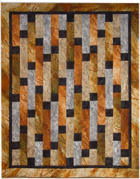 The Man Quilt Quilts For Men Patterns, Outdoors Man, Colchas Quilting, Bear Paw Quilt, Jelly Roll Quilt Patterns, Quick Quilt, Batik Quilts, Man Quilt, Beginner Quilt Patterns