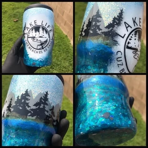 Outdoor Tumbler Ideas, Hiking Tumbler Ideas, Camping Glitter Tumbler, Trendy Tumbler Cups, Mountain Tumbler Ideas, Camping Tumbler Ideas, Mountain Tumbler, Tumbler Business, Cup Sayings