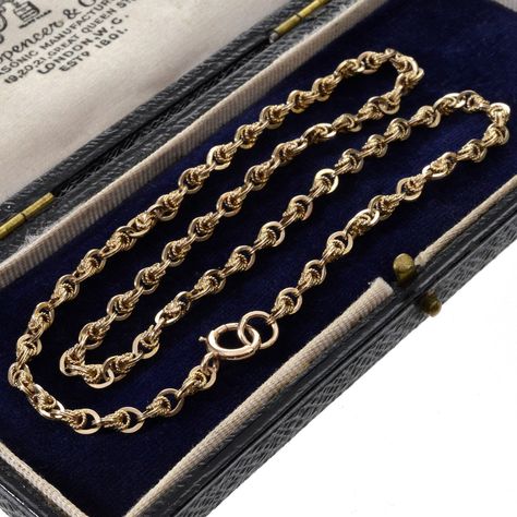 Antique Victorian 10K Gold Fancy Link Chain Necklace C.1890 003731 Dear visitor, You can find more information about this item in our store Emerald Cicada at https://emeraldcicadajewelry.com/ Just press the link on our Instagram front page and search for the item with keywords. Otherwise please write a request in DM. #victorianjewelry #antiquejewelry #chainnecklace #chainjewelry #boltringclasp #10kgoldchain 10k Gold Chain, Necklace C, Gold Link Chain, Link Chain Necklace, Victorian Jewelry, Chain Link Necklace, Antique Victorian, 10k Gold, Chains Jewelry