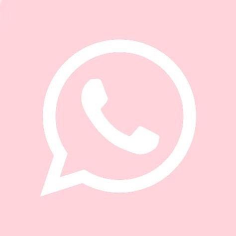 Photo Pink Icon, Pink App Icons Aesthetic, Pink Aesthetic Icon, Logo Design App, Whatsapp Logo, Whatsapp Icon, Zestaw Ikon, Flower Background Iphone, App Store Icon