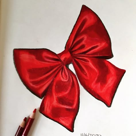 Cool Colour Scheme Drawing, Color Pencil Realism, Red Aesthetic Drawings, Prismacolor Art Easy, Colorpencils Drawing, Color Pencil Drawings, Tie Drawing, Basic Sketching, Abstract Pencil Drawings