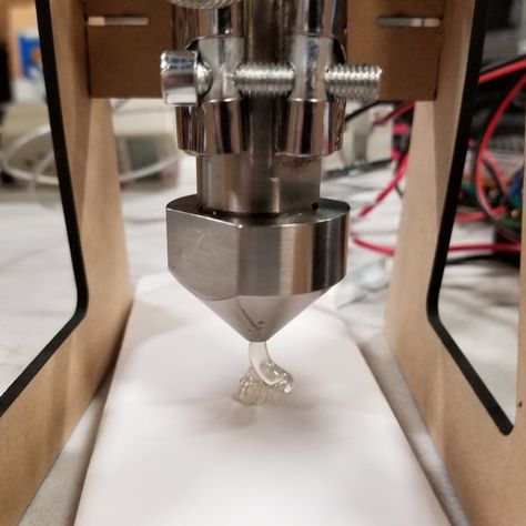 This is an ongoing project to create an open source Pellet Extruder for large format 3D printers, including 6 axis industrial robot arms. Large 3d Printer, Industrial 3d Printer, 4 Axis Cnc, 3d Printer Extruder, Industrial Robots, 3d Printer Filament, 3d Printers, Open Source, Large Format