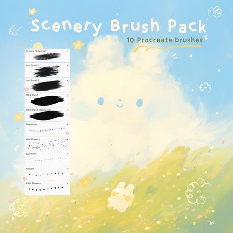 Scenery Brush Pack (Procreate) ⊹₊ : ˚ - GUMMY's Ko-fi Shop - Ko-fi ❤️ Where creators get support from fans through donations, memberships, shop sales and more! The original 'Buy Me a Coffee' Page. Free Procreate Brushes, Best Procreate Brushes, Procreate Ipad Tutorials, Shading Brush, Skin Paint, Ipad Tutorials, Free Procreate, Illustrator Brushes, Procreate Ipad Art