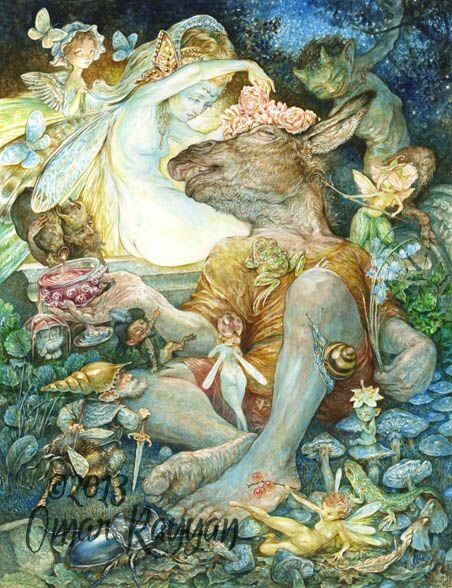 Studio Rayyan :: The Art of Omar Rayyan Omar Rayyan, Martha Vineyard, Wee Folk, Fairytale Illustration, Midsummer Nights Dream, Fairytale Art, Wow Art, Mystical Creatures, 판타지 아트