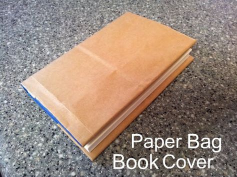 How To Make a Paper Bag Book CoverbehancebloglovindribbbleemailfacebookflickrgithubgplusinstagramlinkedinmediumperiscopephonepinterestrsssnapchatstumbleupontumblrtwittervimeoxingyoutubeEmailFacebookGoogle+InstagramPinterestTwitterYouTube Brown Paper Bag Book Cover, Brown Paper Book Covers, Matilda Props, Diy Paper Bag Book, Paper Bag Book Cover, Make A Paper Bag, Paper Bag Book, Make A Book Cover, Paper Bag Books