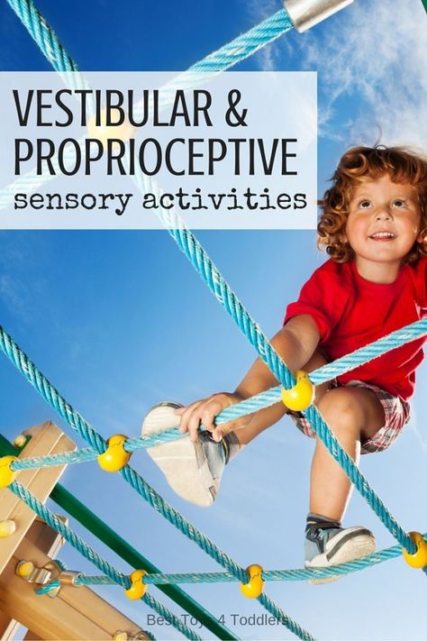 Vestibular and Proprioceptive Sensory Activities Vestibular Activities, Proprioceptive Activities, Sensory Activities For Kids, Sensory Disorder, Vestibular System, Sensory Therapy, Sensory Diet, Simple Activities, Pediatric Occupational Therapy