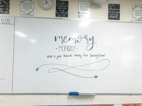 #whiteboard #classroom #monday Monday Classroom Board, Monday Whiteboard Message, Monday Whiteboard Prompt, Monday Whiteboard, Whiteboard Classroom, White Board Ideas, Whiteboard Activities, Staff Canteen, Whiteboard Prompts