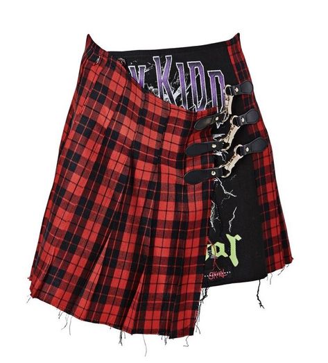 Half Skirt Half Shorts, Skoot Apparel, Wrap Skirt Design, Reworked Vintage, Plaid Outfits, Stage Costume, Half Skirt, Kpop Fashion Outfits, Basic Outfits