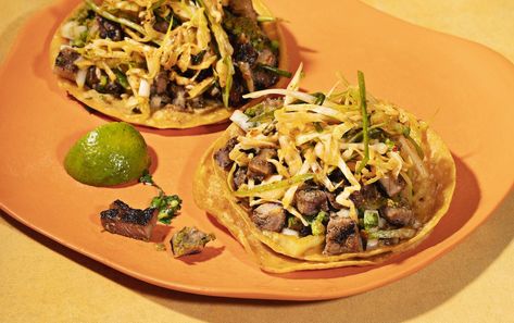 Kogi Tacos Recipe, Roy Choi Recipes, Roy Choi, Short Ribs Recipe, Southern Fried Chicken, Onion Relish, Hispanic Food, Taco Recipes, Mixed Vegetables