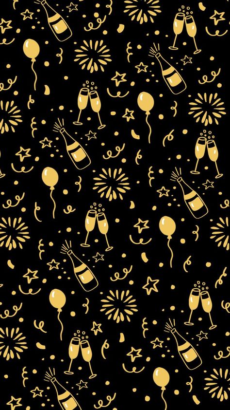 New Years Phone Wallpaper, New Years Wallpapers Aesthetic, New Year's Eve Wallpaper, New Year's Eve Background, Floral Wallpaper Desktop, Iphone Wallpaper Winter, Happy New Year Wallpaper, Phone Background Patterns, New Year Wallpaper