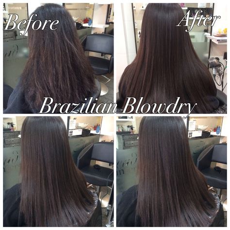 Before and after Brazilian Blowdry Brazilian Blowout Before And After Curly, Brazilian Blowout Before And After, Brazilian Blowout, Blow Out, Girl Things, Blow Dry, Long Hair Styles, Hair Styles, Hair