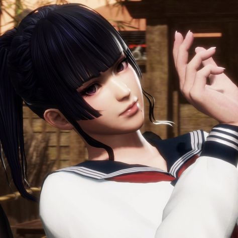 Nyotengu Icon, Tekken 5 Characters, Soft Milk, Picture Icon, Aesthetic People, Girl Inspiration, Dark Photography, Games For Girls, Photo Instagram