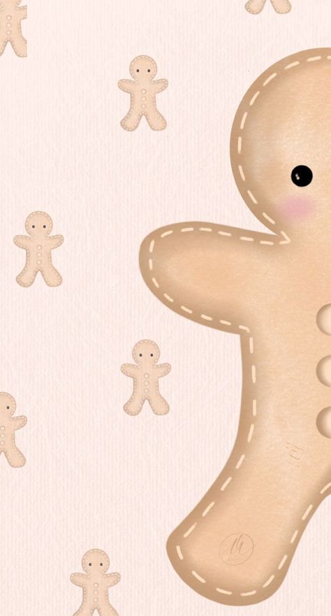 Gingerbread Man Wallpaper, Wallpaper December, Christmas Wallpaper Ipad, Fireplace Tv Wall Decor, Christmas Wallpaper Iphone Cute, Helloween Wallpaper, Nail Art Noel, Welcome December, December Wallpaper