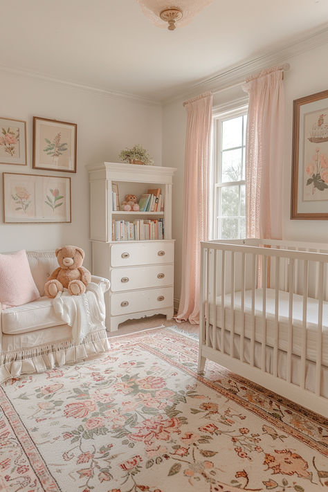 Vintage baby nursery