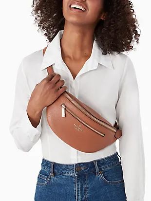 All Products - Handbags, Wallets, Jewelry & More | Kate Spade Surprise Zippers Fashion, Kate Spade Crossbody Purse, Kate Spade Outlet, Leather Fanny Pack, Kate Spade Tote Bag, Leather Belt Bag, Kate Spade Accessories, Black Leather Belt, Leather Bows