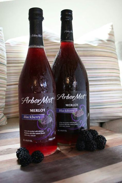 Arbor Mist blackberry merlot Arbor Mist Wine, Acholic Drinks, Pr Boxes, Candy Decorations Diy, Blackberry Wine, Pretty Alcoholic Drinks, Wine Slushie, Wine Flavors, Yummy Alcoholic Drinks