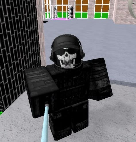 Military Roblox Avatars, R6 Outfits, Roblox R6, I Love Simon, Task Force 141, Simon Ghost Riley, Ghost Riley, Cod Mw2, Roblox Fit Ideas