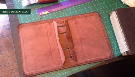 The Complete Idiot's Guide to Bible Rebinding: A Guest Post by Matthew Everhard — Bible Design Blog Book Rebinding, Bible Design, Sunday School Curriculum, Leather Bible Cover, Book Repair, Book Binding Diy, Leather Bible, Bible Cover, Bible Covers