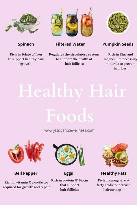 Foods For Hair Growth, Foods For Hair, Hair Diet, Stuffed Peppers Healthy, Hair Growth Foods, Hair Nutrition, How To Grow Your Hair Faster, For Healthy Hair, Well Balanced Diet