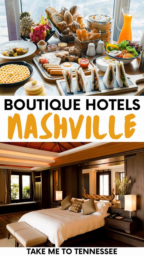 Nashville Boutique Hotel, Best Nashville Hotels, Tennessee Road Trip, Nashville Hotels, Unique Stays, Pink Hotel, Rooftop Bars, Best Boutique Hotels, Hotel Bar