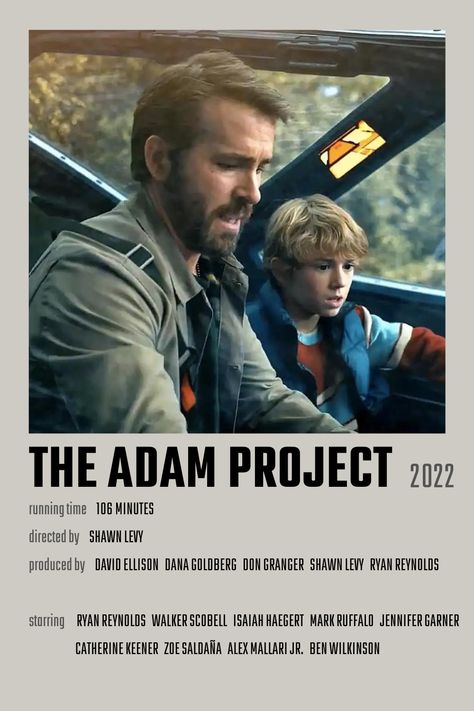 The Adam Project Movie Poster Adam Project Poster, The Adam Project Poster, The Adam Project Aesthetic, Adam Project Movie, Adams Project, The Adam Project, Adam Project, Adam Reed, Adam Anderson