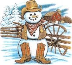 Kids Christmas Painting, Painting Shirts, Western Christmas Decorations, Nice Painting, Snowman Art, Texas Christmas, Cowboy Pictures, Magnetic Spice, Christmas Pics