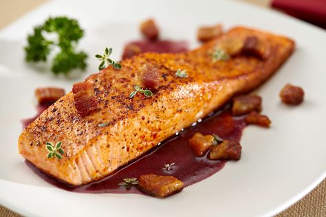 Healthy and delicious, fish dishes are a favorite for any chef searching for a new culinary adventure. The seductive aroma and rich color of the Red Wine Sauce makes this entrée a treat for your senses. Continue reading → Cooking Wine Recipes, Nick Stellino, Red Wine Sauce, Cheap Wine, How To Cook Fish, Wine Sauce, Baked Fish, Cooking Wine, Fish Dishes