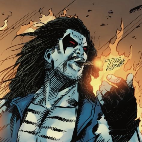 Lobo Dc Art, Marvel Comics Pfp, Lobo Marvel, Lobo Dc Comics, Cameron Core, Lobo Dc, Comic Book Wallpaper, Dc Pfp, Comic Icons