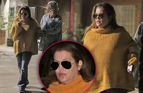 Lisa Marie Presley is looking worse for wear as her ugly custody and divorce battle against estranged husband Michael Lockwood drags on, and RadarOnline.com has obtained exclusive shocking photos o... Michael Lockwood, Medical Facility, Marie Presley, Elvis And Priscilla, Surprise Visit, Priscilla Presley, Lisa Marie Presley, Graceland, 40th Anniversary