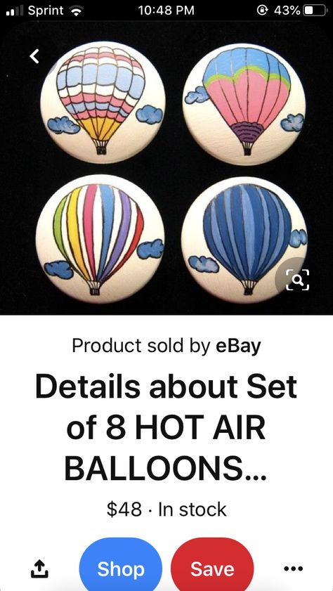 Hot Air Balloon Rock Painting, Indoor Activities, Cute Diys, Hot Air Balloon, Pebble Art, Painted Rocks, Balloons