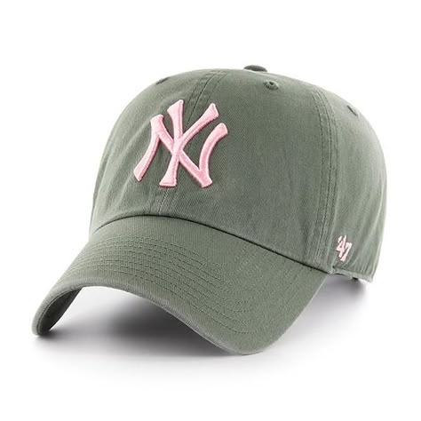 Detroit Game, New York Yankee Hat, Yankees Cap, Yankees Hat, Women Hat, Estilo Preppy, Pink Hat, Women's Hats, 47 Brand