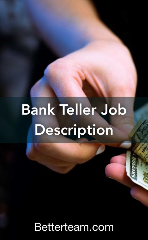 Bank Teller Aesthetic, Job Interview Preparation, Bank Teller, Job Description Template, Sales Skills, Service Jobs, Financial Analyst, Job Training, Interview Preparation