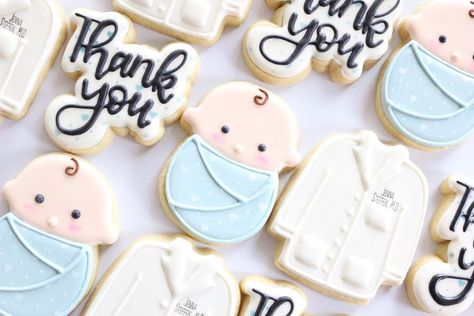 Nicu Nurse Thank You Cookies, Cookies For Labor And Delivery Nurses, Labor And Delivery Thank You Cookies, Labor And Delivery Cookies Decorated, Labor And Delivery Cookies, Labor Cookies, Grad Cookies, Nurse Cookies, Baby Boy Cookies