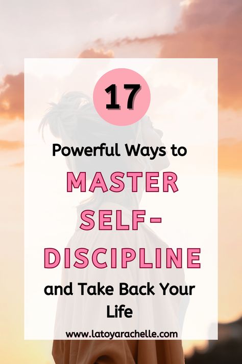 Ready to take control of your life? Learn how to build self discipline and achieve your personal growth and development goals. Includes practical self improvement tips to transform your life, as well as valuable insights into self motivation and personal development, to help you to achieve your goals and live a more fulfilling life. self improvement tips, self discipline, self motivation, life advice, self growth, goal setting Build Self Discipline, Discipline Life, Self Improvement Challenge, Reinventing Yourself, Habits To Improve Your Life, How To Improve Yourself, Personal Growth Plan, Take Control Of Your Life, New Habits