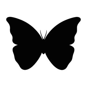 Butterfly Silhouette Butterfly Silhouette Tattoo, Butterflies Silhouette, Butterfly Drawing Silhouettes, Butterfly Silhouette, Butterfly Drawings, Black Butterfly Printable, Happy Friendship Day Video, Butterfly Sillhoute, Butterfly Stickers Black And White