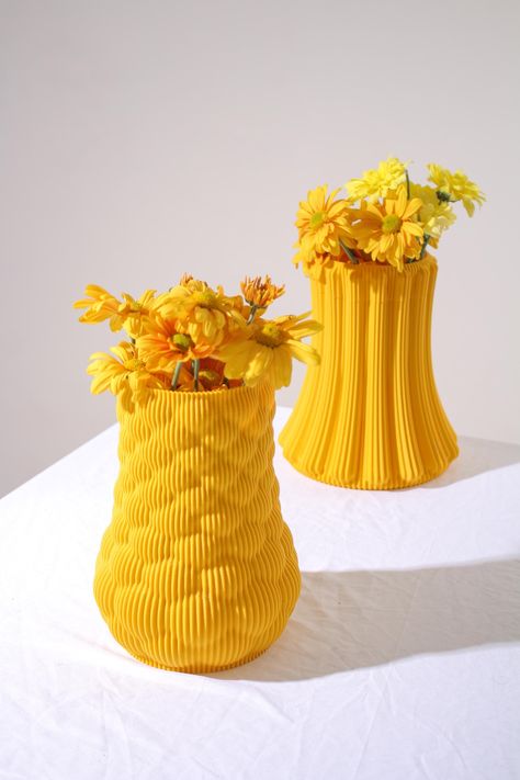 STYLISH VASE - 3D PRINTED by Clove3D on Etsy Pipes Design, Elegant Vase, 3d Printer Designs, Elegant Vases, 3d Print, 3d Printer, Home Accents, 3d Printing, Berry