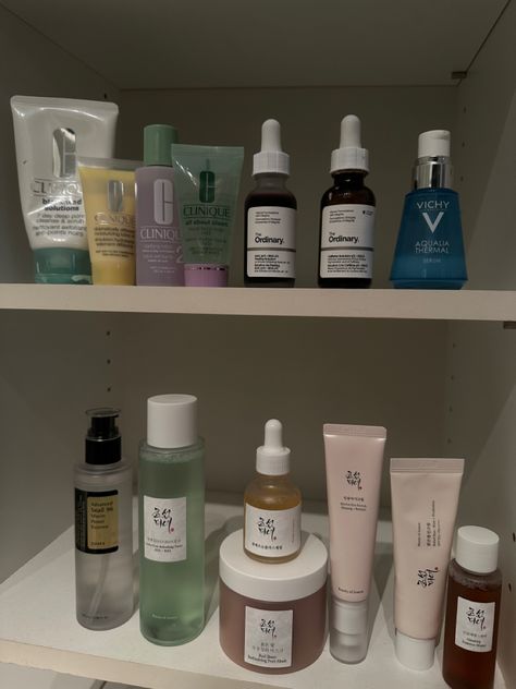 #skincare #fashion #skincareroutine #theordinaryskincare #yesstyle #clinique #vichy #koreanskincare #koreanstyle Care Routine Aesthetic, Skin Care Routine Aesthetic, Clinique Skincare, Routine Aesthetic, Face Skin Care Routine, The Ordinary Skincare, Visual Board, Beautiful Memories, Face Skin Care