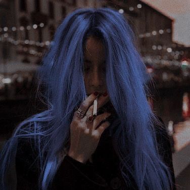 Blue Hair Face Claim, Light Blue Hair Aesthetic, Dark Blue Hair Aesthetic, Hades Blue Hair, Character With Blue Hair, Blue And Black Hair Aesthetic, Midnight Blue Hair Aesthetic, Blue Hair Girl Aesthetic, Girl With Dark Blue Hair