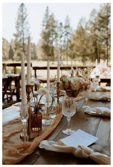 Rgny Wedding, Intimate Boho Wedding, Forest Shoot, Boho Summer Wedding, Table Decorating, Brown Wedding, Wedding Vision, High Desert, Future Wedding Plans