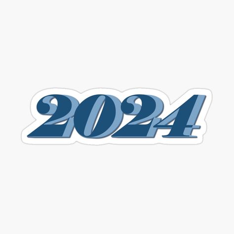 2025 Sticker, Meme Shirts, Ed Design, Light Sky Blue, Blue Banner, Clear Blue Sky, Calm Water, Year 2024, Aesthetic Stickers